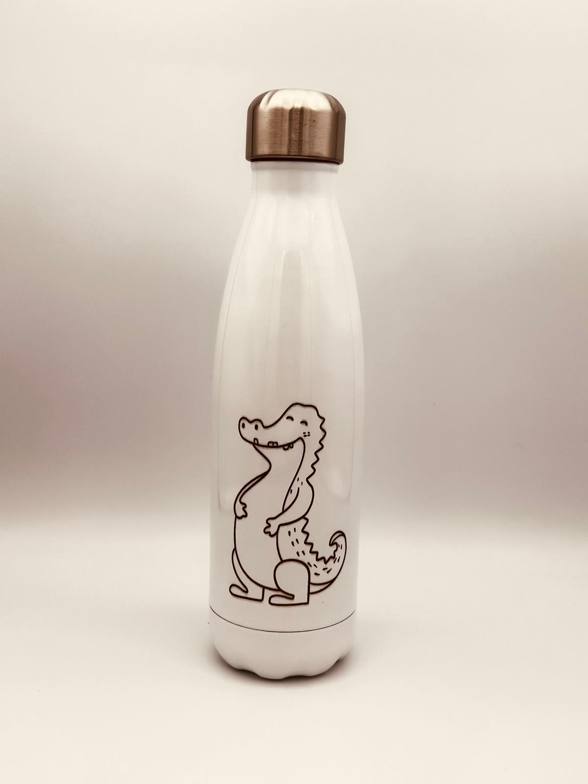 Trinkflasche Krokodil