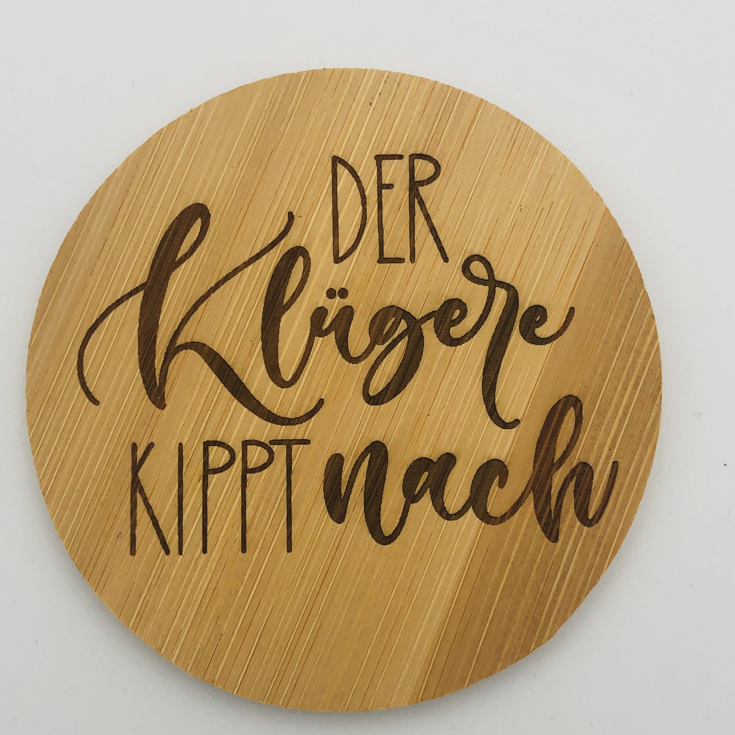 Untersetzer Bambus Klügere